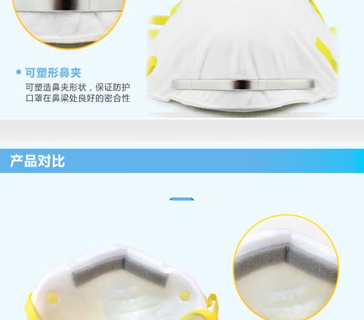 3M 8210CN 防颗粒物口罩 （头带式、美国NIOSH N95认证和中国KN95认证）